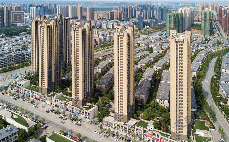 真石漆效果圖片案例分享[長沙龍湖湘風原著]